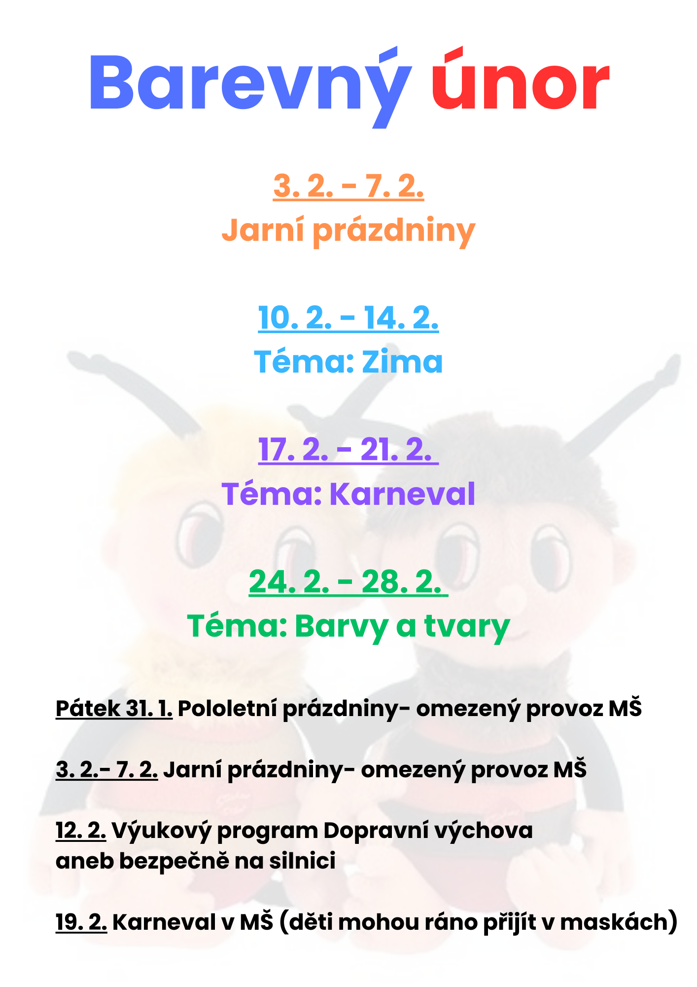 Barevný únor
