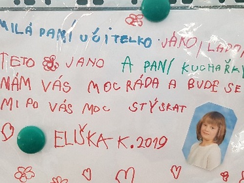 Loučení se školkou