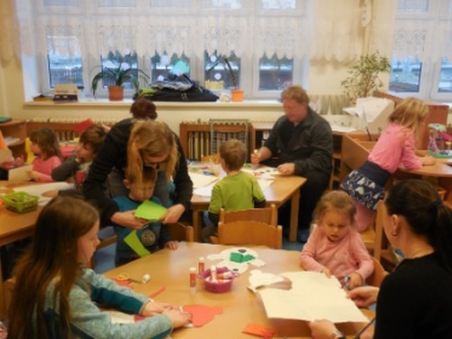 Zimní tvoření ve třídě Duha