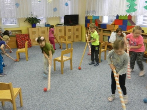 zimní sporty ve Sluníčkách