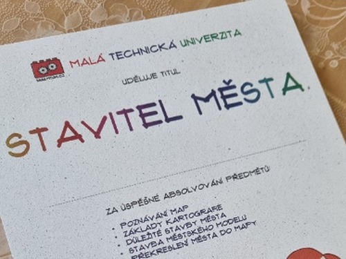 Stavitel města (projekt Malá technická univerzita)