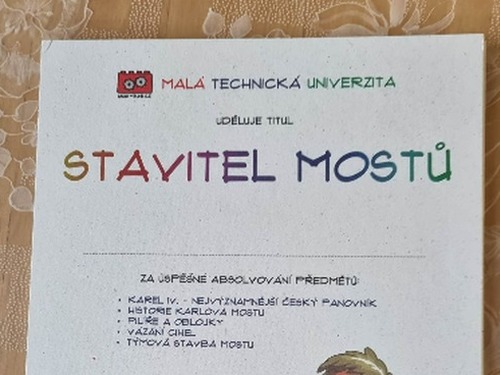 Stavitelé mostů- projekt MTU