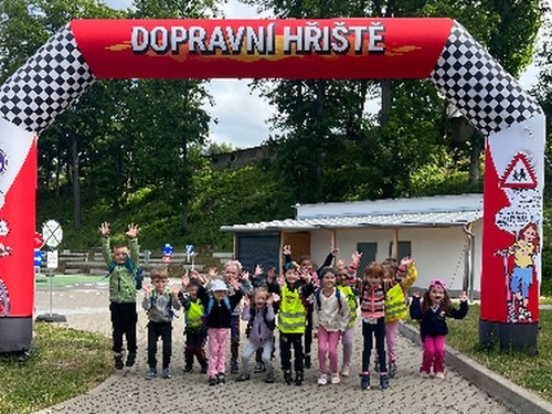 Výlet na dopravní hřiště
