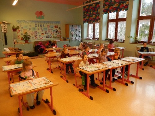 Vánoční dílnička ZŠ Lány