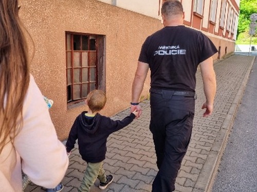 Návštěva Městské policie Úpice