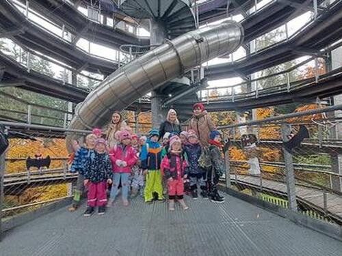 Výlet na Stezku do Jánských Lázní  - instalace výrobků