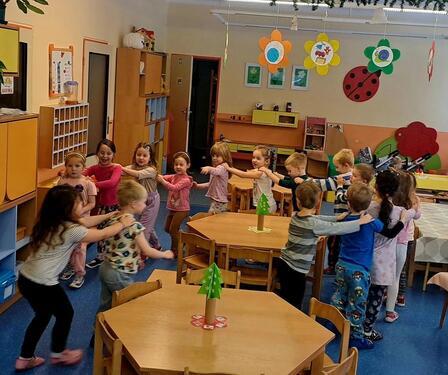 Ranní hry, cvičení - leden