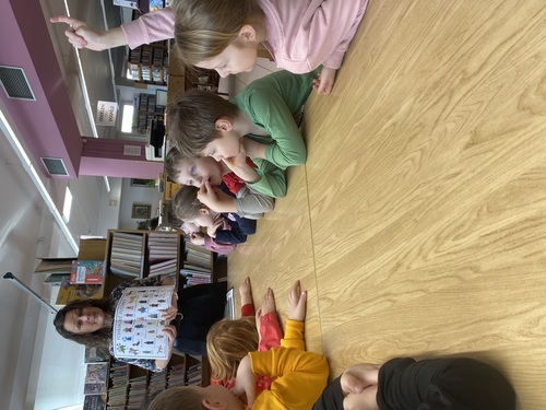 Návštěva knihovny na téma Klasické pohádky 