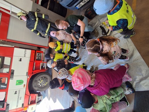 Návštěva hasičů 