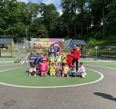 Výlet na dopravní hřiště - SVČ Trutnov